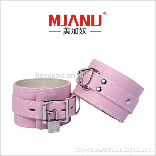Top Quality SM sex Toys Deluxe Locking Ankle Cuffs